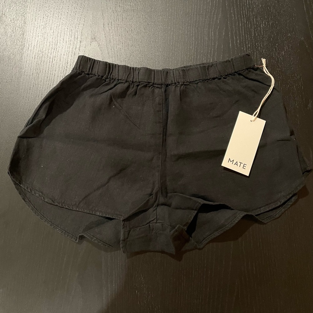 MATE the label linen shorts